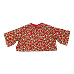 MOSCHINO t-shirt tinta unita modello crop con stampa Rosso per Bambina HBM062 ROSSO MOSCHINO 