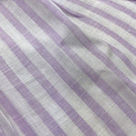 Ilfarobimbi Camicia Tinta Unita Giromanica con Fantasia A Righe per Bambina IFB50165 BIANCO/LILLA ILFAROBIMBI 