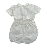 Pontoporponto Completo 3 Pezzi Camicia-Bermuda-Papillions per Neonato 5794 BIANCO/BEIGE PONTOPORPONTO 