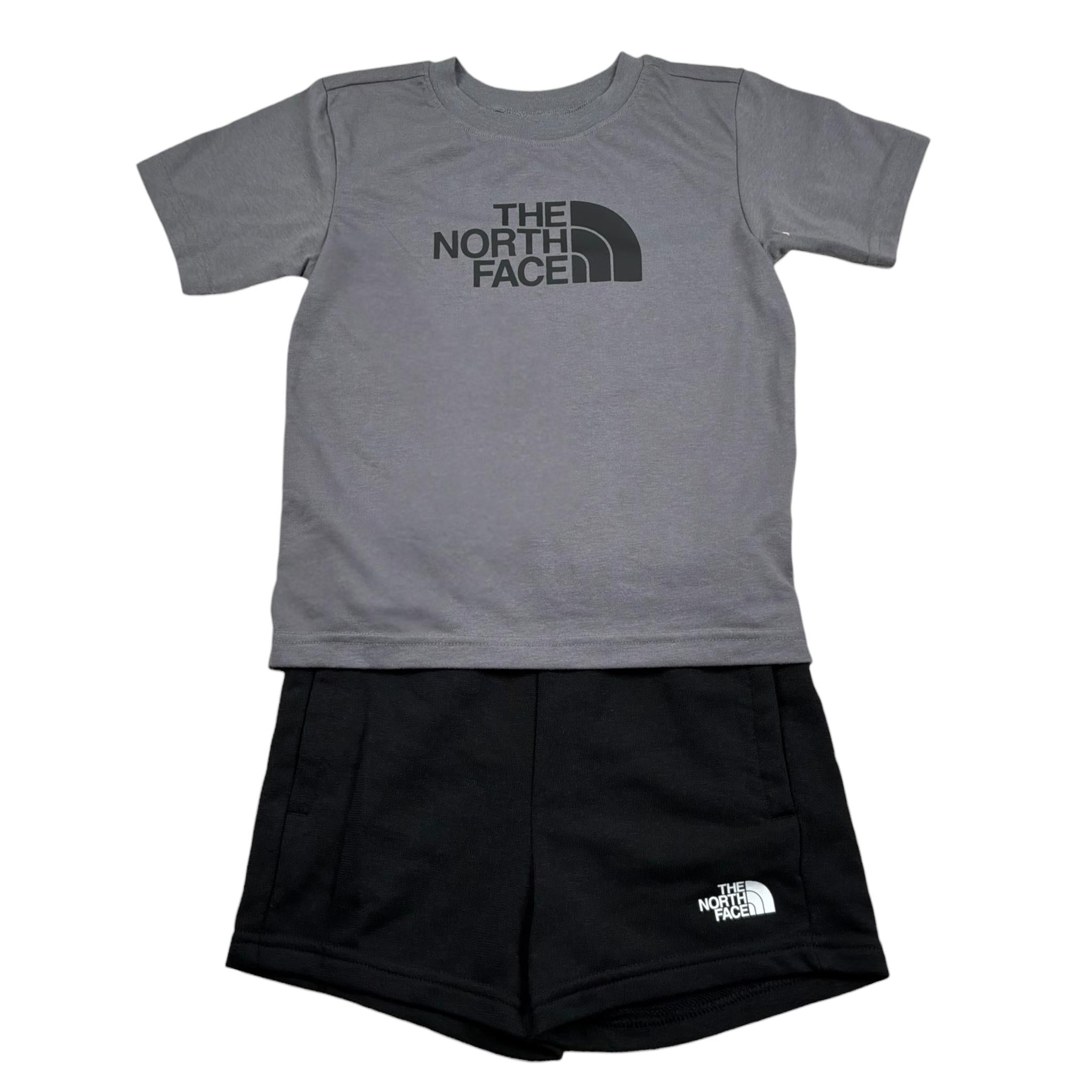 The North Face Completo 2 Pezzi T-Shirt-Bermuda  per Bambino NF0A8ANURPI GRIGIO THE NORTH FACE 