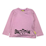 Barrow Kinder-Shirt mit Rundhalsausschnitt, einfarbig, Glyzinien-Print, für Mädchen