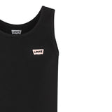Levi'S Canotte Girocollo Tinta Unita con Logo per Bambina 3EK116 NERO LEVI'S 