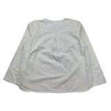 Zhoe & Tobiah Camicia Manica Lunga Fantasia A Righe per Bambino STP6M BIANCO/AZZURRO ZHOE & TOBIAH 