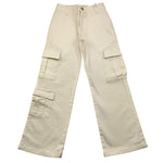 LU LU BY MISS GRANT pantalone modello a palazzo tinta unita con elastico in vita Panna per Bambina LL2994XX PANNA LU LU BY MISS GRANT 