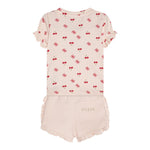 Guess Completo 2 Pezzi T-Shirt-Short Tinta Unita per Neonata A5GG03K6YW4 ROSA GUESS 
