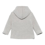 IL GUFO cappotto tinta unita con cappuccio Grigio per Neonato A24GM365N0041 GRIGIO IL GUFO 