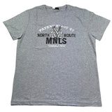 Monnalisa T-Shirt Girocollo Tinta Unita con Stampa per Bambino 255604 GRIGIO MONNALISA 