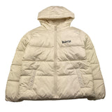 DISCLAIMER giubbino tinta unita con cappuccio e logo Panna per Bambino 24IDK58210XX PANNA DISCLAIMER 