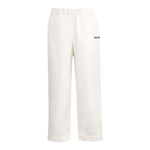 Dou Dou Pantalone Tinta Unita con Logo per Bambina DW6P71XX PANNA DOU DOU 