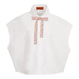 Missoni Camicia Giromanica Tinta Unita  per Bambina MW5A92 BIANCO MISSONI 