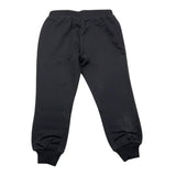MOSCHINO pantalone tuta tinta unita con stampa in contrasto Nero per Neonato MUP056 NERO MOSCHINO 
