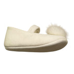 PETIT ballerina tinta unita con pon pon Panna per Neonata SCRPTP PANNA PETIT 