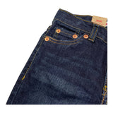 LEVI'S jeans tinta unita con girovita regolabile Blu per Bambino 8E6728 BLU LEVI'S 