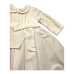 DILU' abito manica lunga tinta unita Bianco per Neonata I2224ML BIANCO DILU' 