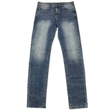 Daniele Alessandrini Jeans, einfarbig, mit blauer Farbverlaufswäsche für Jungen