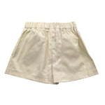 LIU JO short tinta unita ecopelle Panna per Bambina KF4012X PANNA LIU JO 