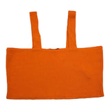 Manila Grace Top Solid Orange für Mädchen