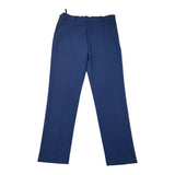 Brian Rush Blaue, einfarbige Hose mit verstellbarer Taille für Jungen