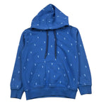 Trussardi Felpa Chiusa con Cappuccio Tinta Unita per Bambino TBP26104FE BLU TRUSSARDI 