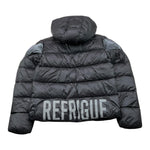 REFRIGUE giubbino tinta unita con cappuccio Nero per Bambina 2831O00008 NERO REFRIGUE 