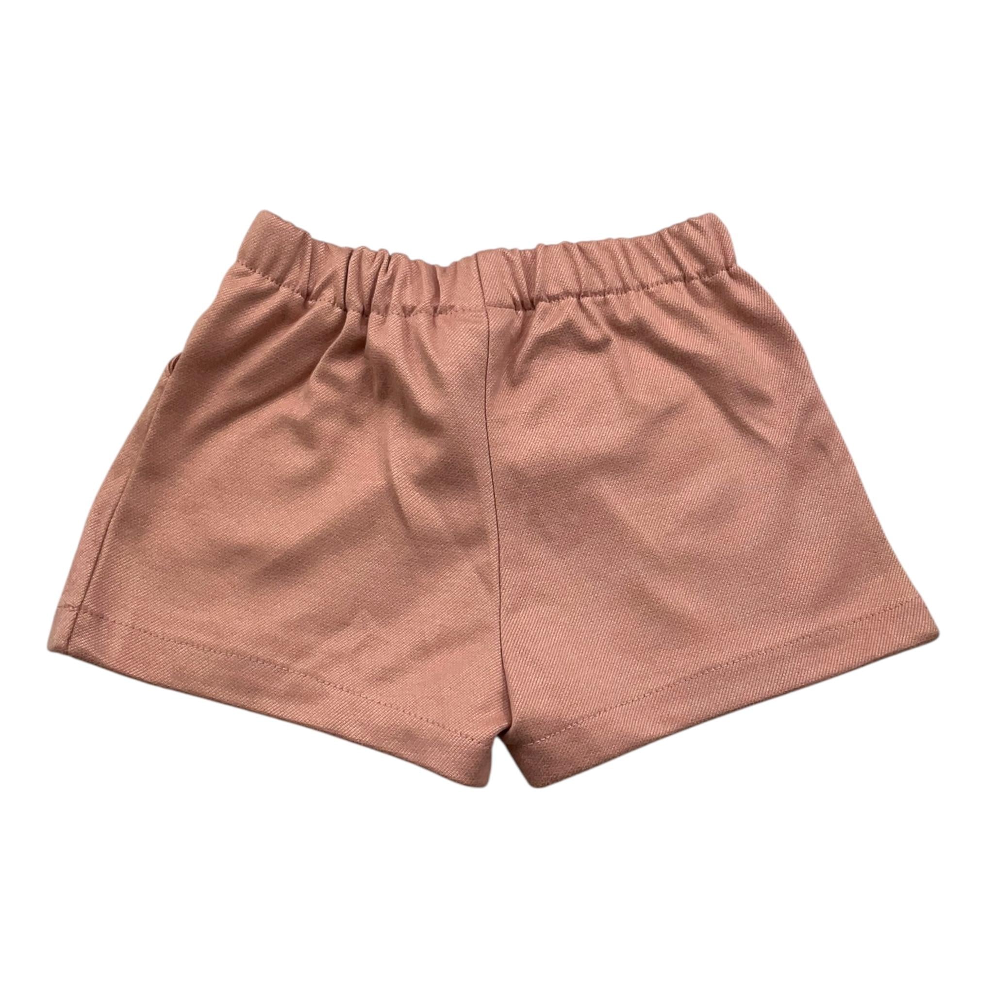 MAYORAL short tinta unita con elastico in contrasto Rosa per Neonata 2252 ROSA MAYORAL 