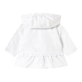 Mayoral Giubbino Bicolore con Cappuccio Reversibile Bianco per Neonata 1479X BIANCO MAYORAL 
