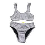 F**K Costume 2 Pezzi Tinta Unita Fascia-Slip per Bambina FJ25G1L06UFPK ROSA F**K 