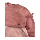 LIU JO abito manica lunga tinta unita Rosa per Neonata KF4097NXX ROSA LIU JO 