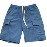 Trussardi Bermuda Tinta Unita con Elastico In Vita per Bambino TBP26060BE AZZURRO TRUSSARDI 