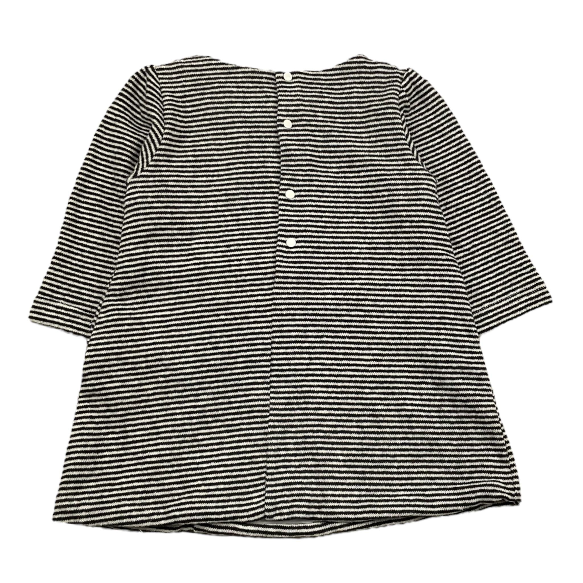 LALALU' abito manica lunga fantasia a righe Nero per Neonata VML08NJ NERO LALALU' 