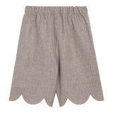 IL GUFO pantalone modello palazzo tinta unita con elastico in vita Beige per Neonata A24PL414W0003NX BEIGE IL GUFO 