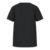 Name It T-Shirt Girocollo tinta unita con Stampa Nero per Bambino 13232363 NERO NAME IT 