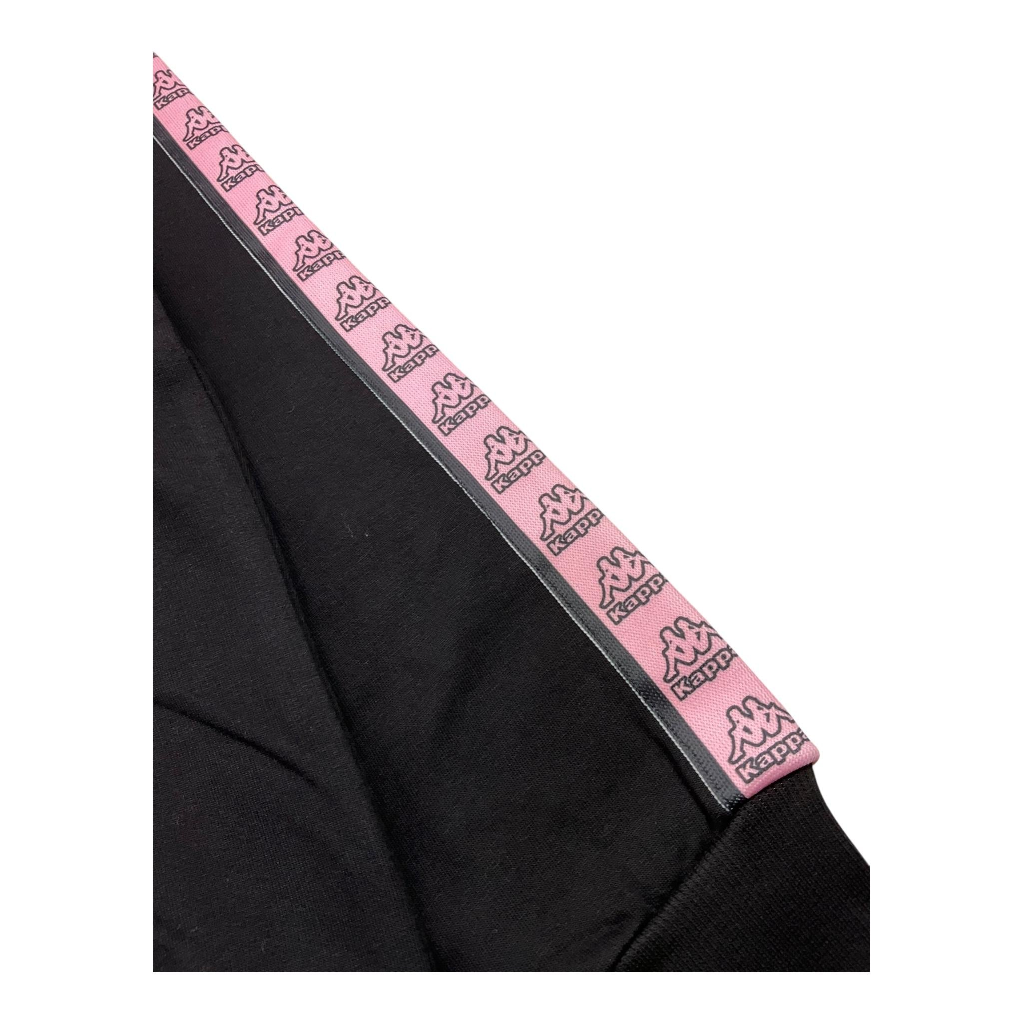 KAPPA felpa girocollo tinta unita con stampa Nero per Bambina 341Y16W NERO KAPPA 