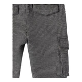SARABANDA pantalone tinta unita con microfantasia Bianco per Bambino 0A163 BIANCO SARABANDA 