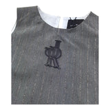 John Richmond Top Giromanica Tinta Unita per Bambina RGP26038TO GRIGIO JOHN RICHMOND 