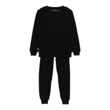 JOHN RICHMOND completo 2pz felpa- pantalone tinta unita Nero per Bambino RBA24152CFX NERO JOHN RICHMOND 