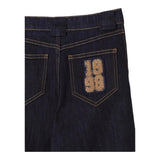 ELISABETTA FRANCHI jeans tinta unita modello palazzo con tasche america Blu per Bambina EFPA256 BLU ELISABETTA FRANCHI 