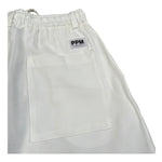 Paolo Pecora Bermuda Tinta Unita con Elstico In Vita per Bambino PP43033 BIANCO PAOLO PECORA 