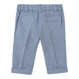 Mayoral Pantalone Tinta Unita con Girovita Regolabile per Neonato 1562 AZZURRO MAYORAL 