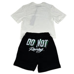 Do Not Conform Completo 2 Pezzi T-Shirt-Bermuda per Bambino DTS BIANCO/NERO DO NOT CONFORM 