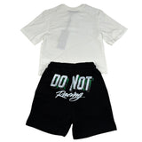 Do Not Conform Completo 2 Pezzi T-Shirt-Bermuda per Bambino DTS BIANCO/NERO DO NOT CONFORM 