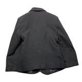 Schwarze Button-Down-Jacke für Jungen herstellen