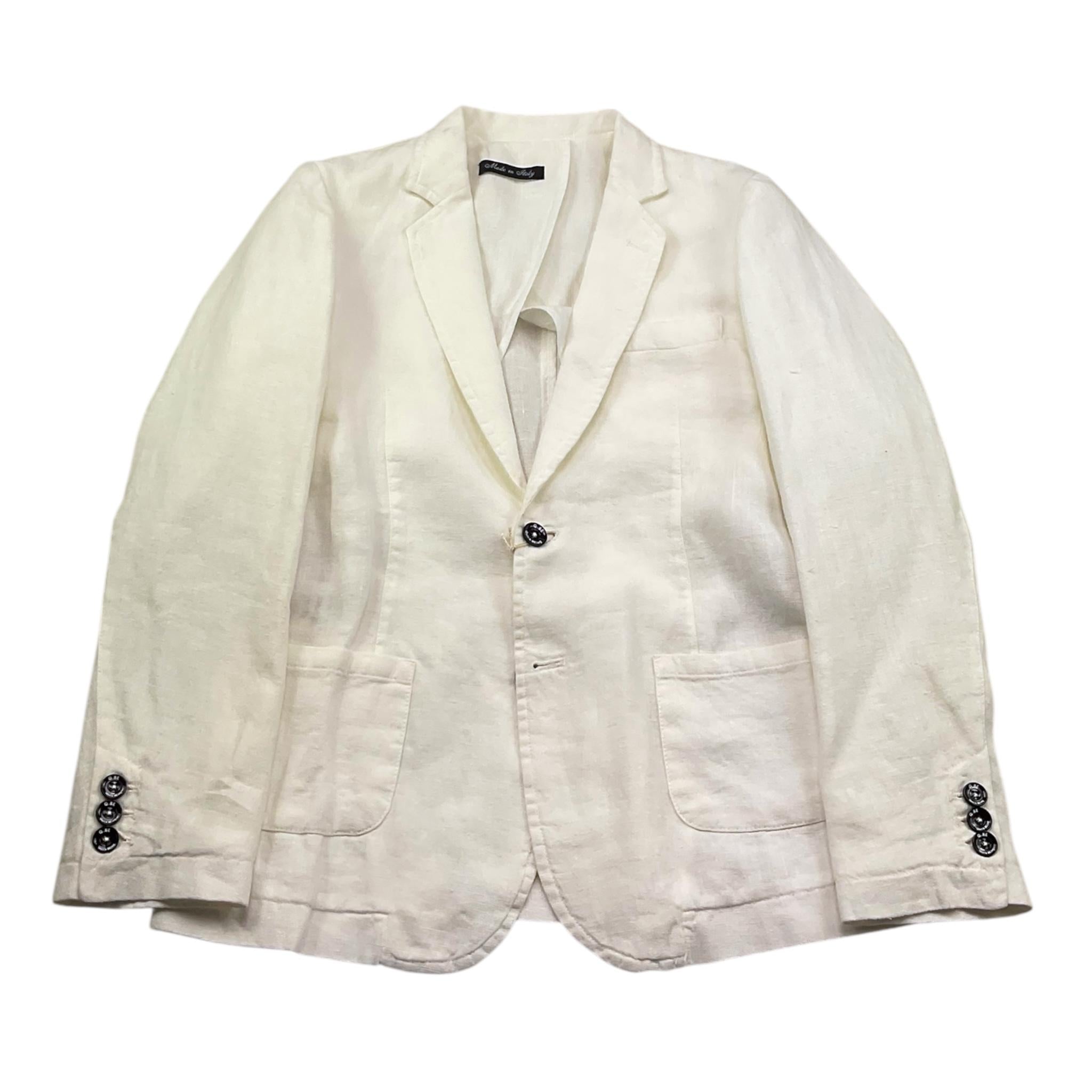 Quick Being Giacca Tinta Unita Monopetto per Bambino JG1901 PANNA QUICK BEING 