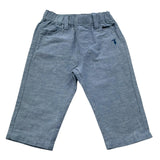 Trussardi Pantalone Tinta Unita con Elastico In Vita per Neonato TIP26038PA AZZURRO TRUSSARDI 