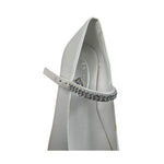 Valentino Minale Ballerina Tinta Unita con Brillantini per Bambina 23334 BIANCO VALENTINO MINALE 