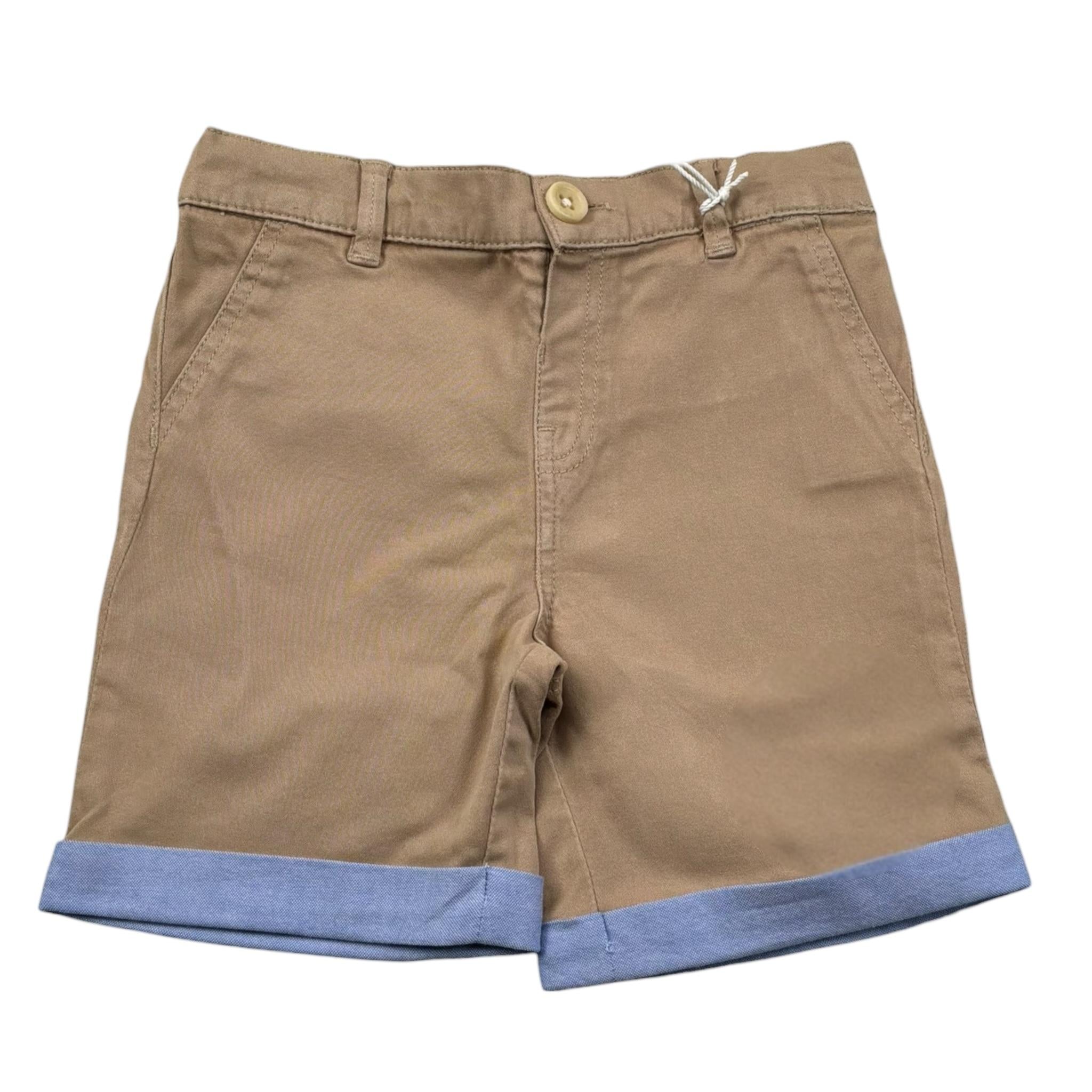 Guess Bermuda Tinta Unita con Elastico In Vita per Neonato I2RD00WEHD0X BEIGE GUESS 