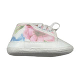 Lalalu' Sneakers Morbide Tinta Unita con Fantasia per Neonata SCL6G BIANCO LALALU' 