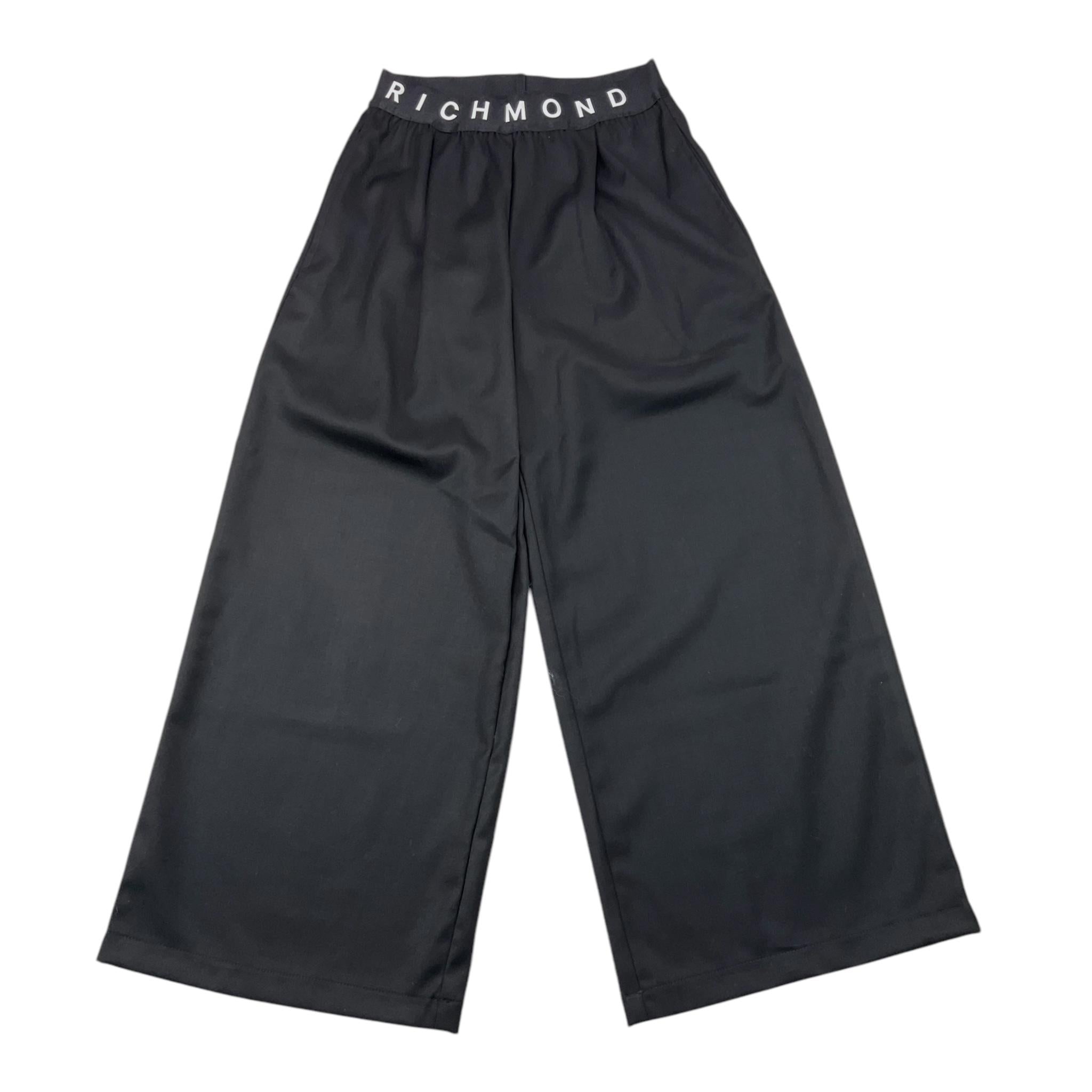 JOHN RICHMOND pantalone tinta unita modello palazzo Nero per Bambina RGA25216PA NERO JOHN RICHMOND 