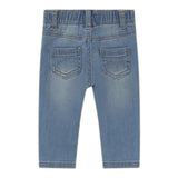 Mayoral Jeans Tinta Unita con Elastico In Vita per Neonato 596 AZZURRO MAYORAL 