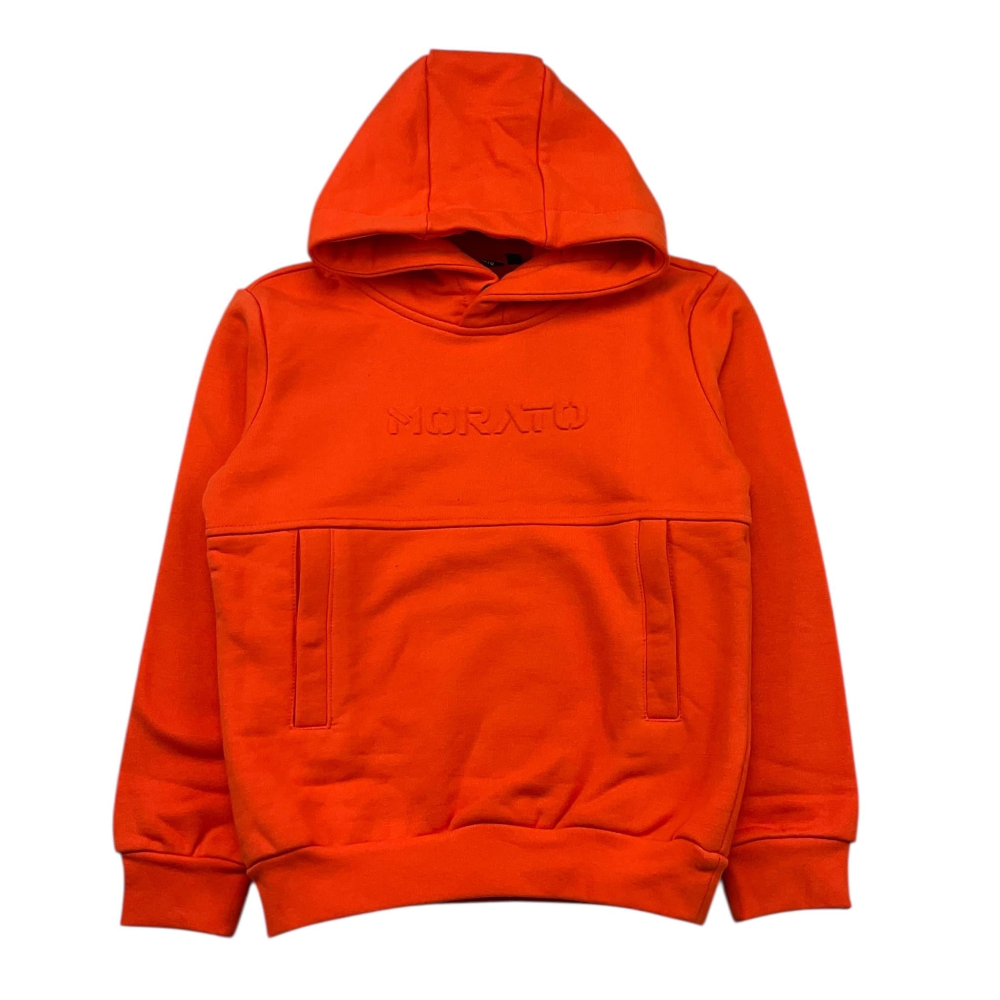 ANTONY MORATO felpa chiusa con cappuccio tinta unita Arancione per Bambino MKFL00463 ARANCIONE ANTONY MORATO 